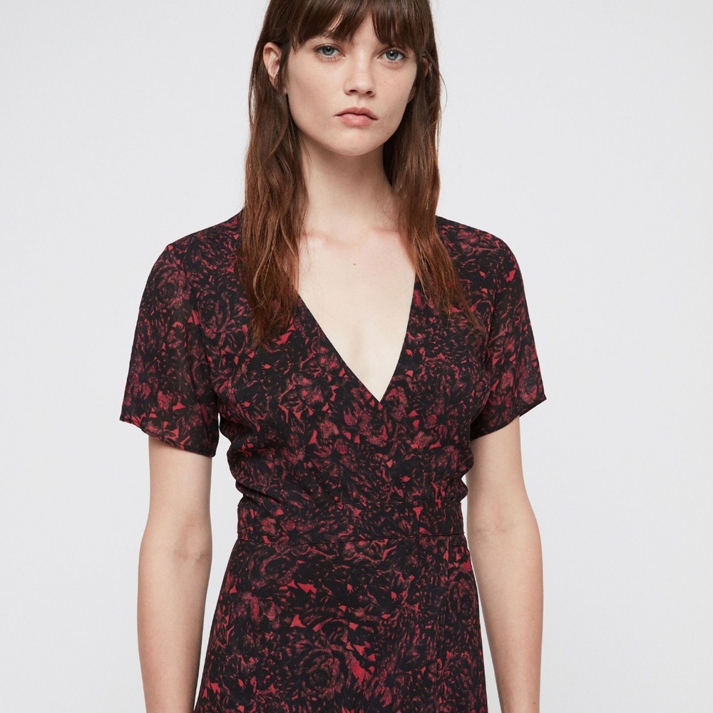 'SEETA ROSEY' FLORAL PRINTED DRESS